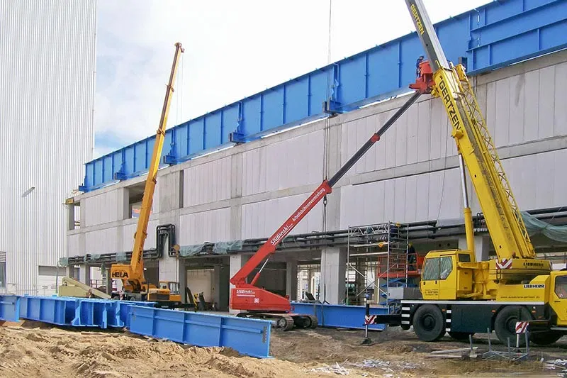 Meyer Werft – Anbau Schiffshalle, Papenburg Meyer Werft – Anbau Schiffshalle, Papenburg
